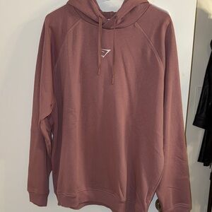 New Gymshark Dusty Rose Hoodie - medium oversized